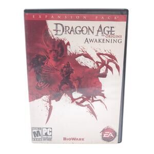Dragon Age Origins Awakening Expansion Pack PC Video Game RPG BioWare EA